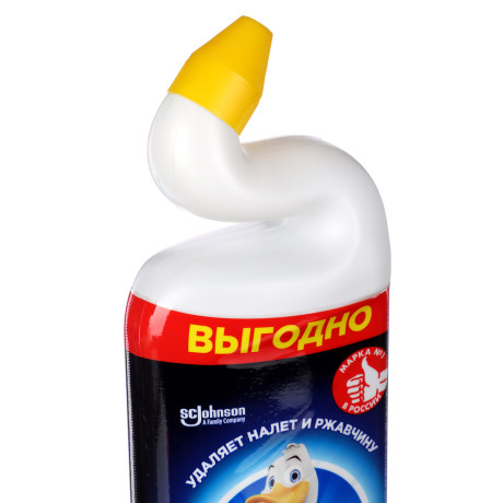 Гель для чистки унитаза Туалетный утенок Видимый Эффект, п/б, 800мл