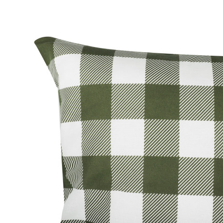 PROVANCE Эвкалипт Комплект постельного белья евро (4 предмета), бязь, 100% хлопок, зеленый