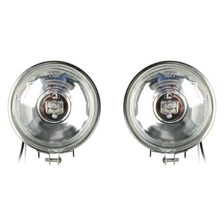 NG Фары противотуманные HT-199 белые, d80мм, комплект 2 шт