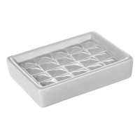 VETTA Мыльница "Грани будущего", керамика, серый