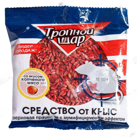 Домовой зерно Тройной удар (пакет 130гр)  Г102  х45