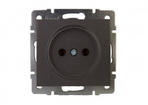 Lezard RAIN мех. роз. СУ 1 мест. черный графит матовый, керамика (корпус PC) 703-4188-121