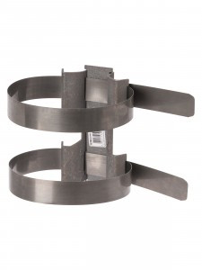 TDM Держатель хомут сдвоенный 80-150мм для изоляционной штанги, М8, термодиффузия SQ2402-3163