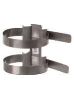 TDM Держатель хомут сдвоенный 80-150мм для изоляционной штанги, М8, термодиффузия SQ2402-3163