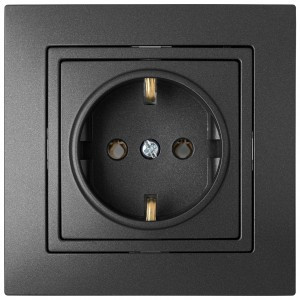 Bylectrica УЮТ роз. 1 мест. СУ земля, черный графит, (РС16-339 черный графит)