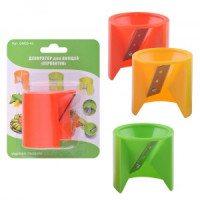 Декоратор д/овощей &quot;Серпантин&quot;, 6*5см (кратность 6шт!!!), нерж.сталь, пластик GM53-41 Мультидом