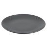 MILLIMI Тарелка подстановочная 27х3см, керамика, графит