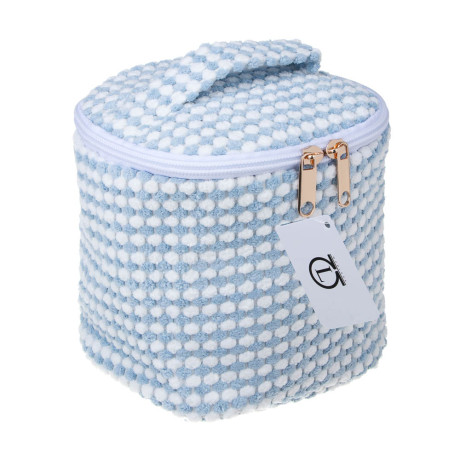 ЮL Косметичка сундучок Velvet, 100% ПЭ, 14х14см, 2 цвета