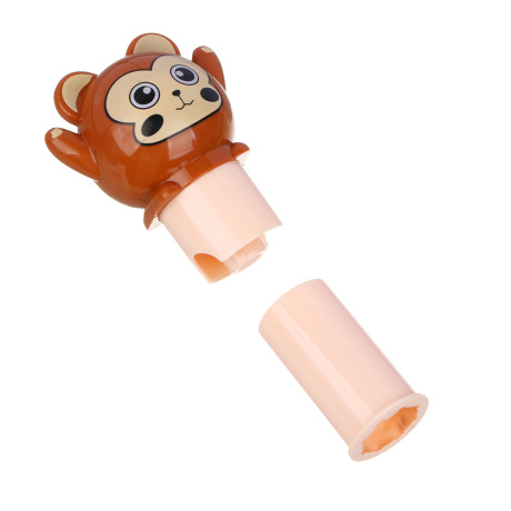 ХОББИХИТ Набор для творчества с печатями "Зверюшки", 9,5х7,5х6см, PP, 4 дизайна