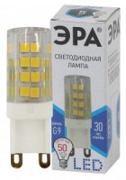 ЭРА стандарт G9 220V 5W(400lm) 4000K 4K 50x16 JCD-5w-220V-corn, ceramics-840-G9 силикон, керамика 65