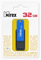 Флэш-диск USB 32 ГБ  Mirex CITY BLUE 32GB (ecopack)