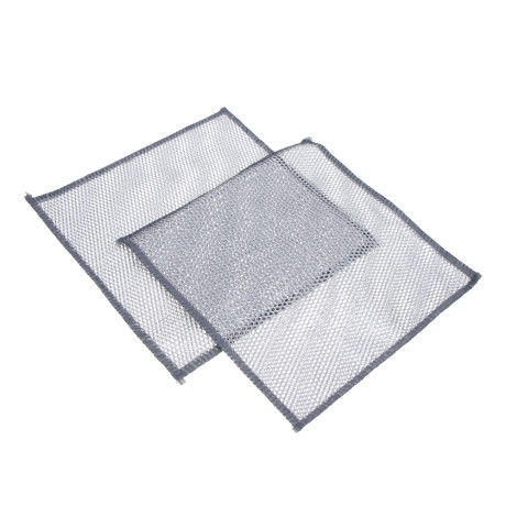 VETTA Набор двухслойных металлизированных салфеток 2 шт., ПВХ, полиэстер, 20х20 см