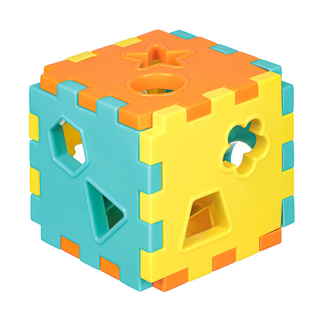 ИГРОЛЕНД Конструктор игрушка для детей 3+ 10,5x10,5x10,5см, пластик