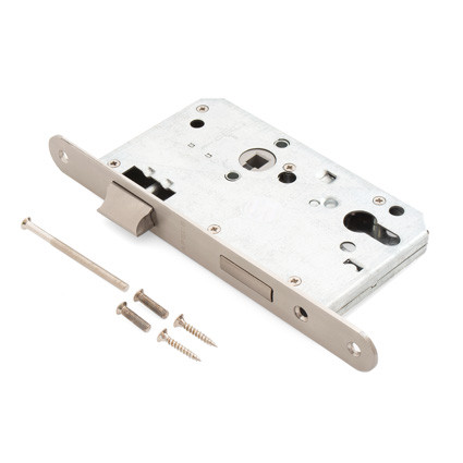 Замок противопожарный (корпус) 1900-INOX Апекс б/цил \24