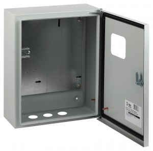 ЭРА SIMPLE щит (корпус) учета метал. ЩУ 3/1-0 76 У1 (395x310x155), окно, IP54