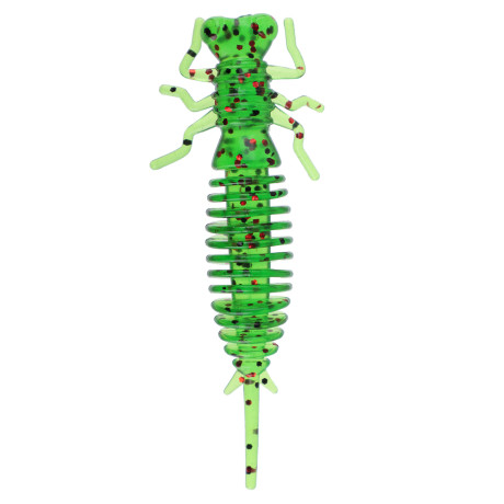 AZOR FISHING Приманка силиконовая "Личинка стрекозы", 8см, 5шт, 5 цветов