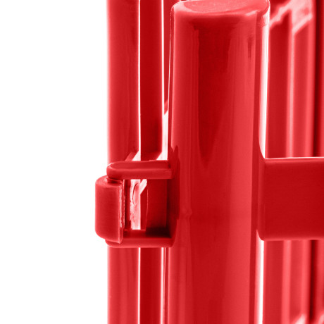 Забор декоративный "Гибкий", 24 х 300 см, коралловый, Palisad