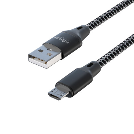 FORZA Кабель для зарядки Футбол Micro USB, 1м, 2А, 2 цвета, пакет