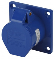 ЭРА силовая розетка CEE (разъем) стационарная внутренняя 413 2P+РЕ 16А 220В IP44 (20/120/1800) 0529
