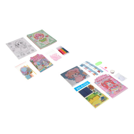 Набор для творчества бумага, PVC, 29х21х4см, 2 дизайна