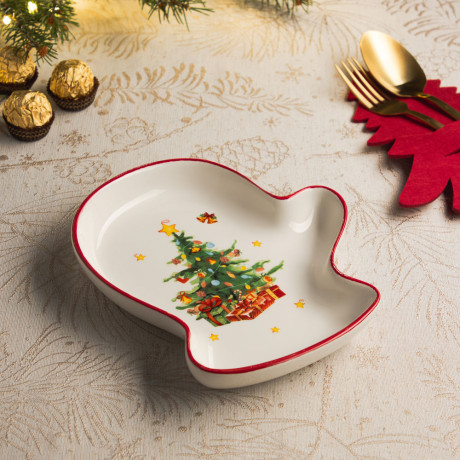 MILLIMI Лесная сказка Блюдо в форме варежки, 20х17,5х3см, керамика