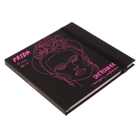 Скетчбук (альбом), тверд.подложка, спираль, в ассортименте