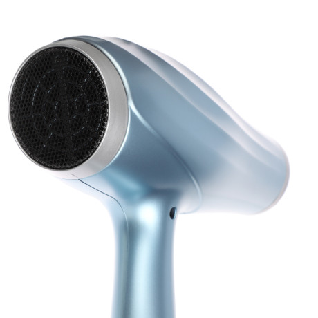 LEBEN Фен, 2200 Вт, 2 скорости, 3 темп. режима, металл, пластик, голубой
