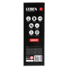 LEBEN Фен, 2200 Вт, 2 скорости, 3 темп. режима, металл, пластик, голубой