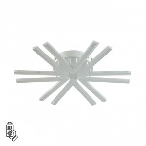 LUMION 8029/60CL LEDIO LN25 бел/акрил люстра св/д управл. LED 60W 2K-4K-6K 220V пульт ДУ ALBERTA