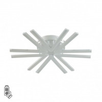 LUMION 8029/60CL LEDIO LN25 бел/акрил люстра св/д управл. LED 60W 2K-4K-6K 220V пульт ДУ ALBERTA