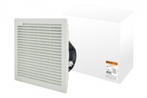 TDM вентилятор 65Вт 500/360 м3/час 59дб 230В Sвыреза в шкафу=292х292мм IP54 SQ0832-0013