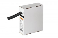 TDM термоусадка трубка ТУТнг 16/8 черная 10м на катушке (мини-бокс) SQ0518-0441