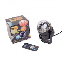 Система св/д (светильник-проектор вращ.) B52 &quot;YB5&quot; 3LED, d=11см, пульт ДУ, авторежим, 6W/220V