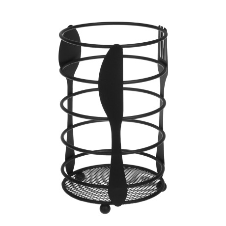 Подставка для столовых приборов тм VETTA Кухня, 10х10х16,5см, сталь Q195, 2 цвета