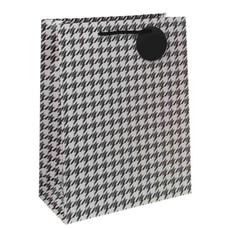 Пакет тм Fntastic  подарочный, принт, с шильдиком, L 32x26x10 см, бумага, 3 диз.