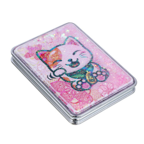 ЮНИLOOK Зеркало карманное, пластик, стекло, 8х5,8см, 6-12 дизайнов