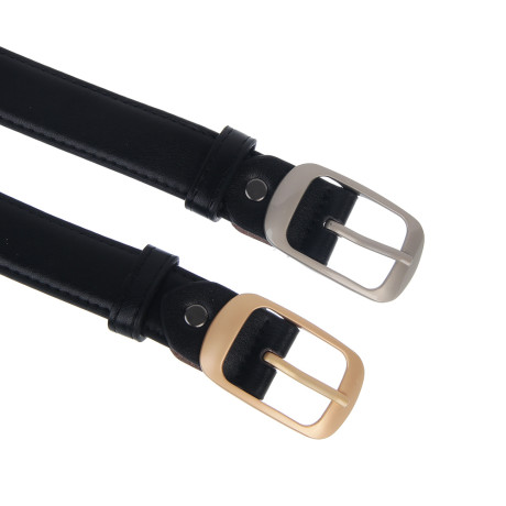 Ремень женский с винтом тм ЮL Милана, ПУ, металл, ширина 3см, длина 110 см, 2 цвета пряжки