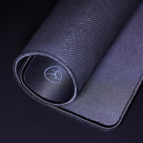 BY Игровой коврик "Speed" 350х250х4мм, прорезиненный с нейлоновым покрытием, чёрный