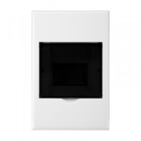 Kranz бокс (корпус) пластик. ЩРН-П-4 мод. навесн прозр. дверц IP41 KR-11-0304