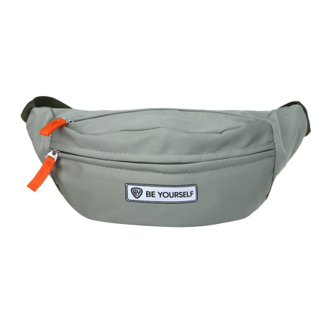 ЮL Сумка поясная с 3-мя отделениями, 100% ПЭ, 33х16х9см, 4 цвета