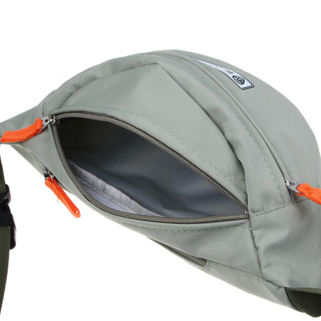 ЮL Сумка поясная с 3-мя отделениями, 100% ПЭ, 33х16х9см, 4 цвета