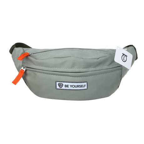 ЮL Сумка поясная с 3-мя отделениями, 100% ПЭ, 33х16х9см, 4 цвета
