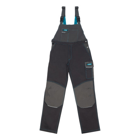Полукомбинезон профессиональный рабочий, 97% хлопок 3% спандекс, XL Gross