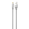 PRILUCHNIY Кабель для зарядки Metall iP, 1м, 2,4A, металл
