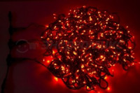 Гирлянда ул. на деревья Клип Лайт 24V 399LED красный, 15см, динам. 3нит*20м, IP54 323-302 Neon Night