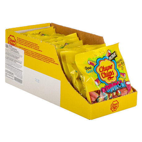 Мармелад Chupa Chups кислые Роллсы\Фэнсы, 150 г