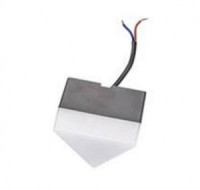 Ultraflash св-к св/д подвесн офисн коннектор 3W(270lm) 4000K 4K 70x70x55 поликарб/черн IP20 LPL-6007