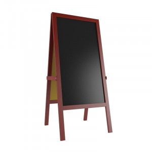 Штендер темное дерево, магнитно-меловая чёрная поверхность 480х900 502927