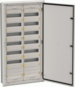 IEK TITAN 5 щит (корпус) метал. ЩРв-168 (2х84) 1130х625х130 встраив сер IP54 TI5-50-V-2X084-31-7035