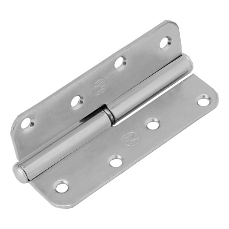 Петля накладная ПН1-110 левая, цинк, 4 шт, (Металлист)